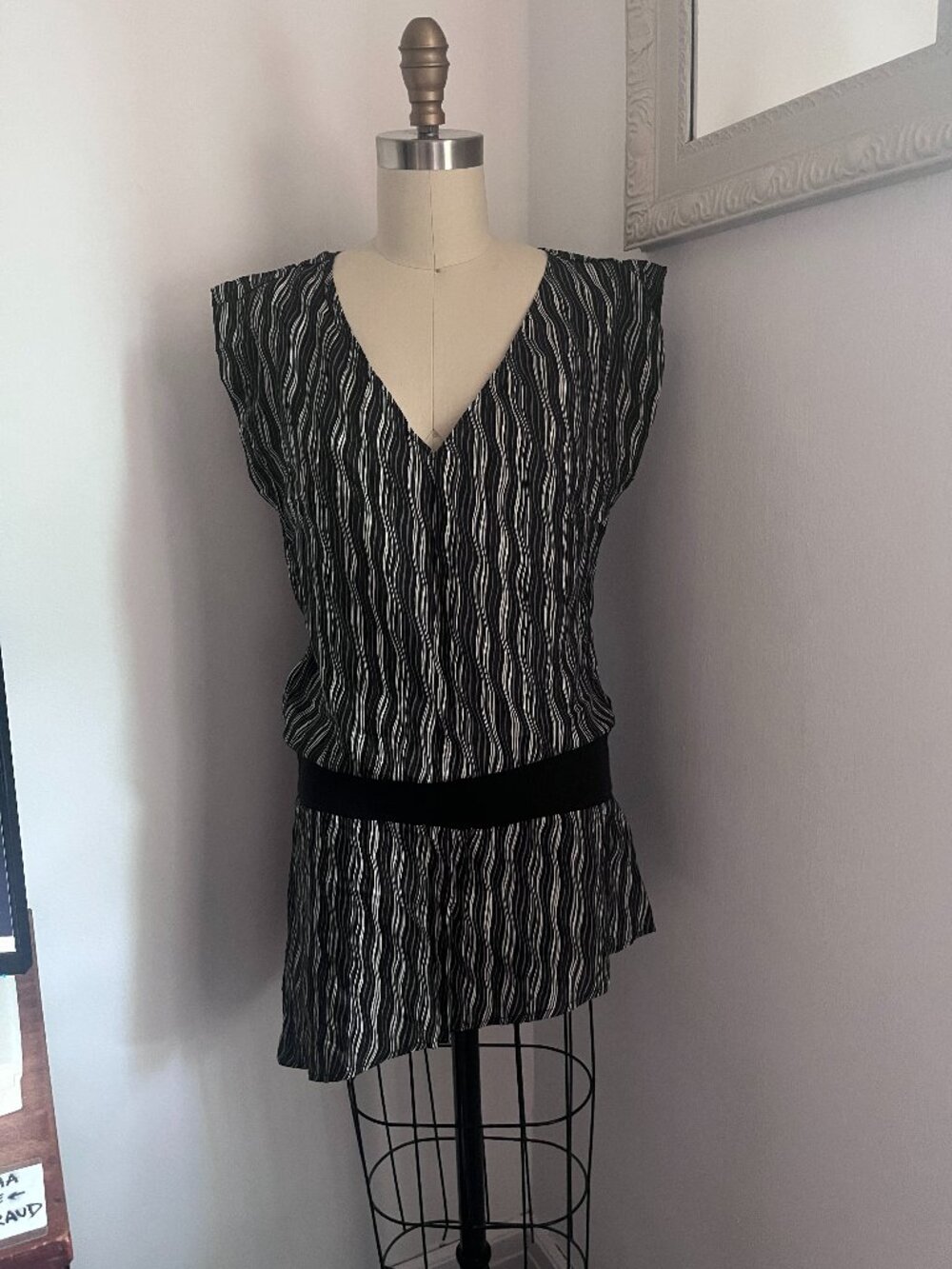 Vintage Y2K Ben Sherman 100% Silk Tunic Dress